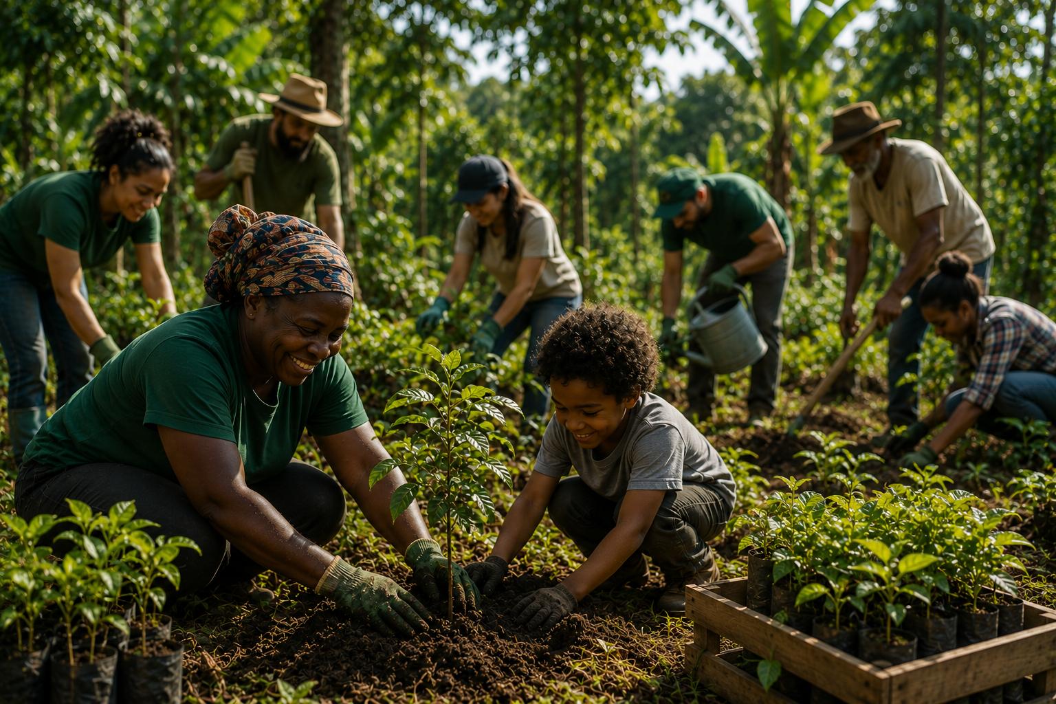 Un día de jornada: historias de quienes plantaron con nosotros - GeoPlantio