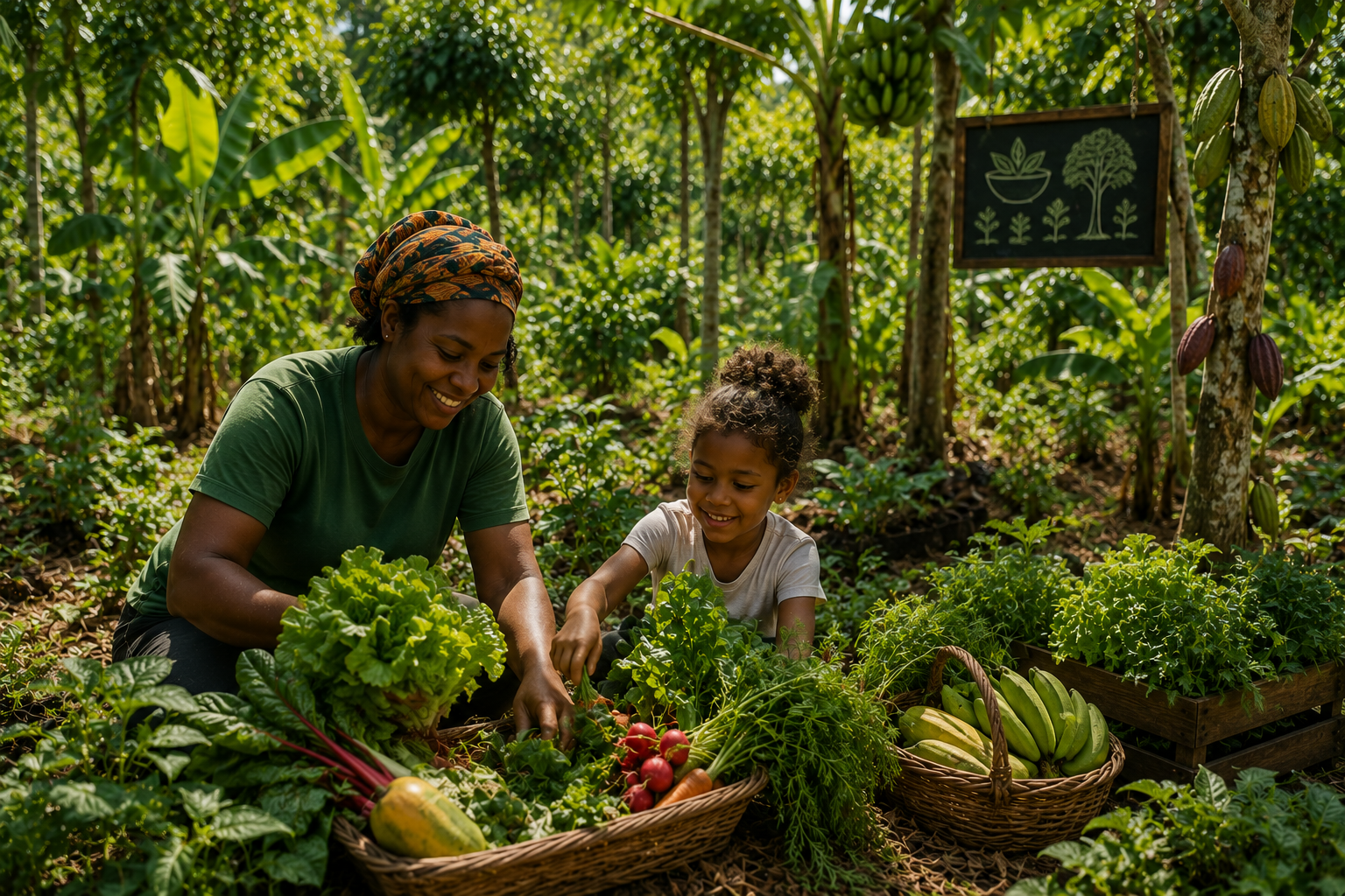 Seguridad alimentaria a través de la agroforestería - GeoPlantio