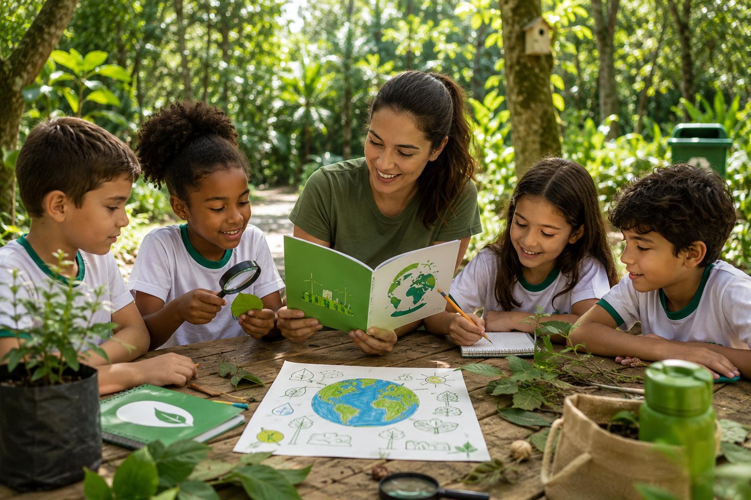 Ebook Educación Ambiental y Climática para Escuelas - GeoPlantio